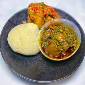 semoits,egusi & chicken