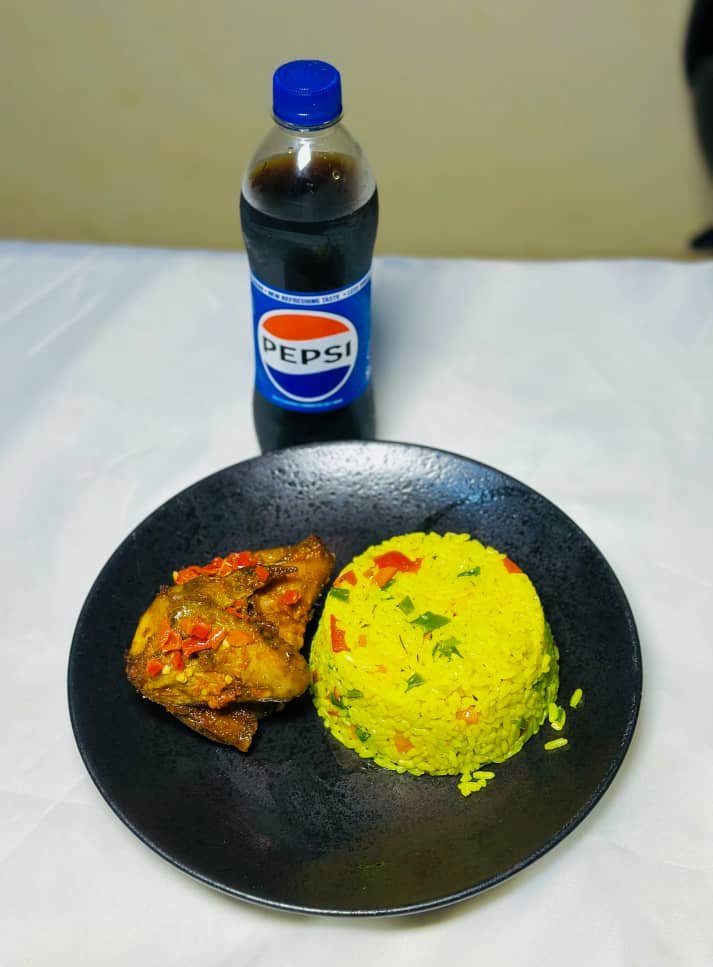 Fried Rice and Chicken